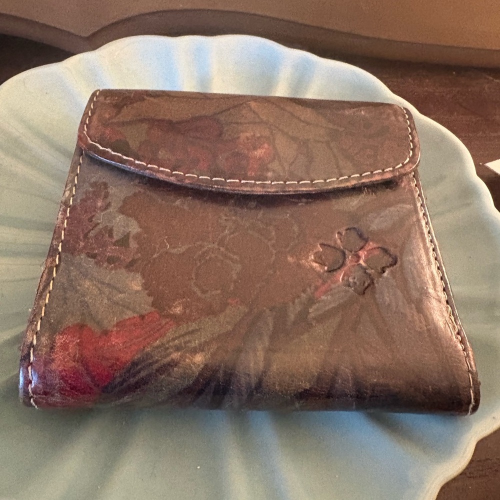 Patricia Nash Floral Leather Wallet